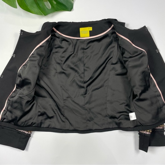 NWOT Aysha Saeed (now Aysha NY) black blazer Sz 4 - Picture 12 of 16